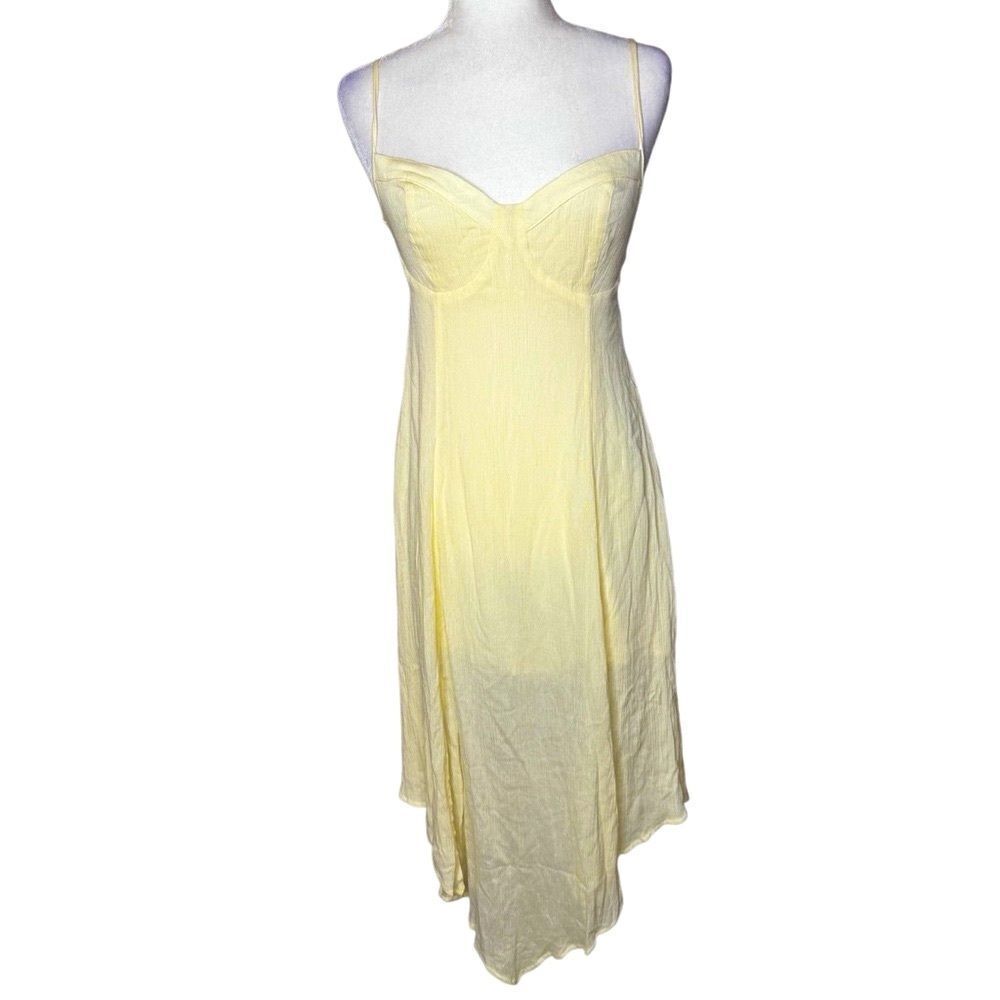 NWT Selfie Leslie Cloud Ten high low strapping back dress size Small